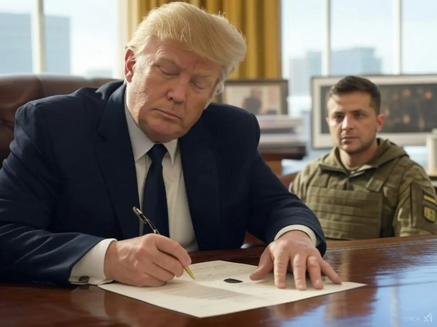 Трамп послал Зеленскому вторую черную метку