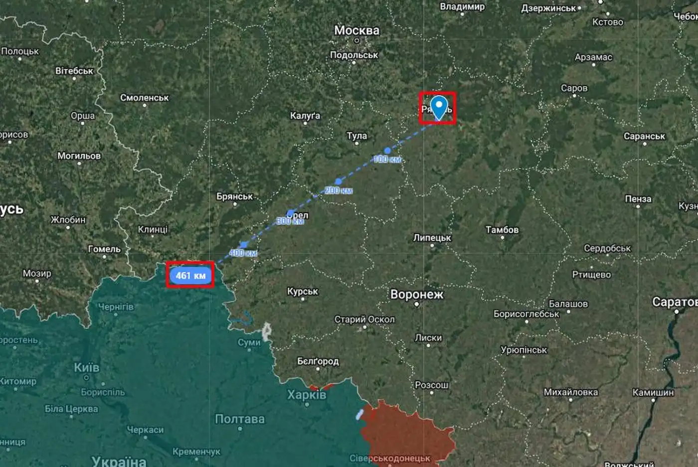 Украинские БПЛА ударили по Рязанскому НПЗ