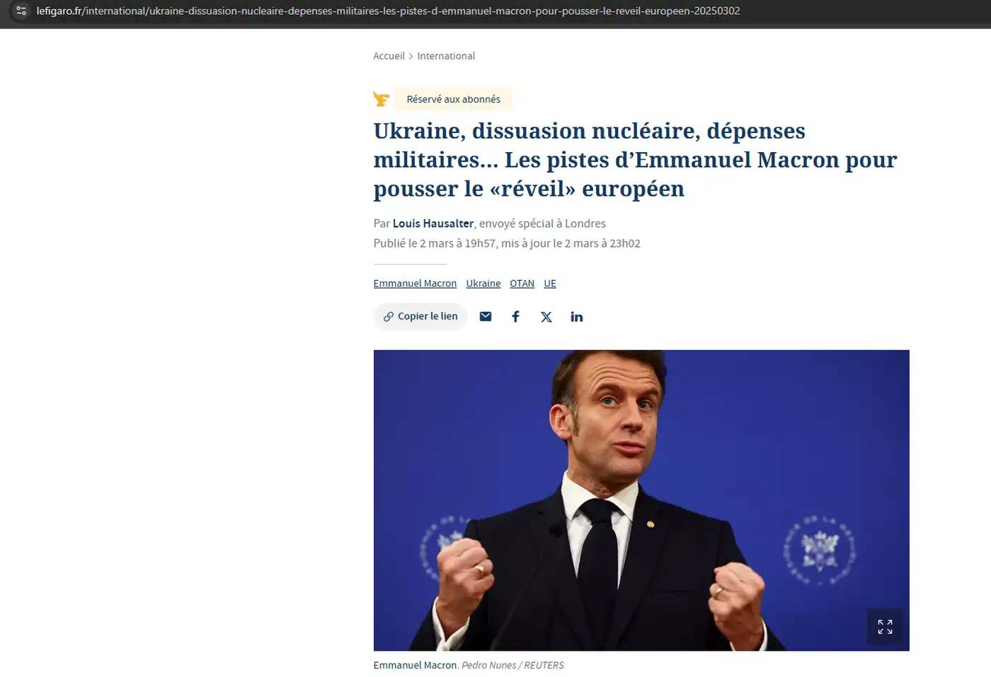 Макрон и Трамп: новый план по Украине