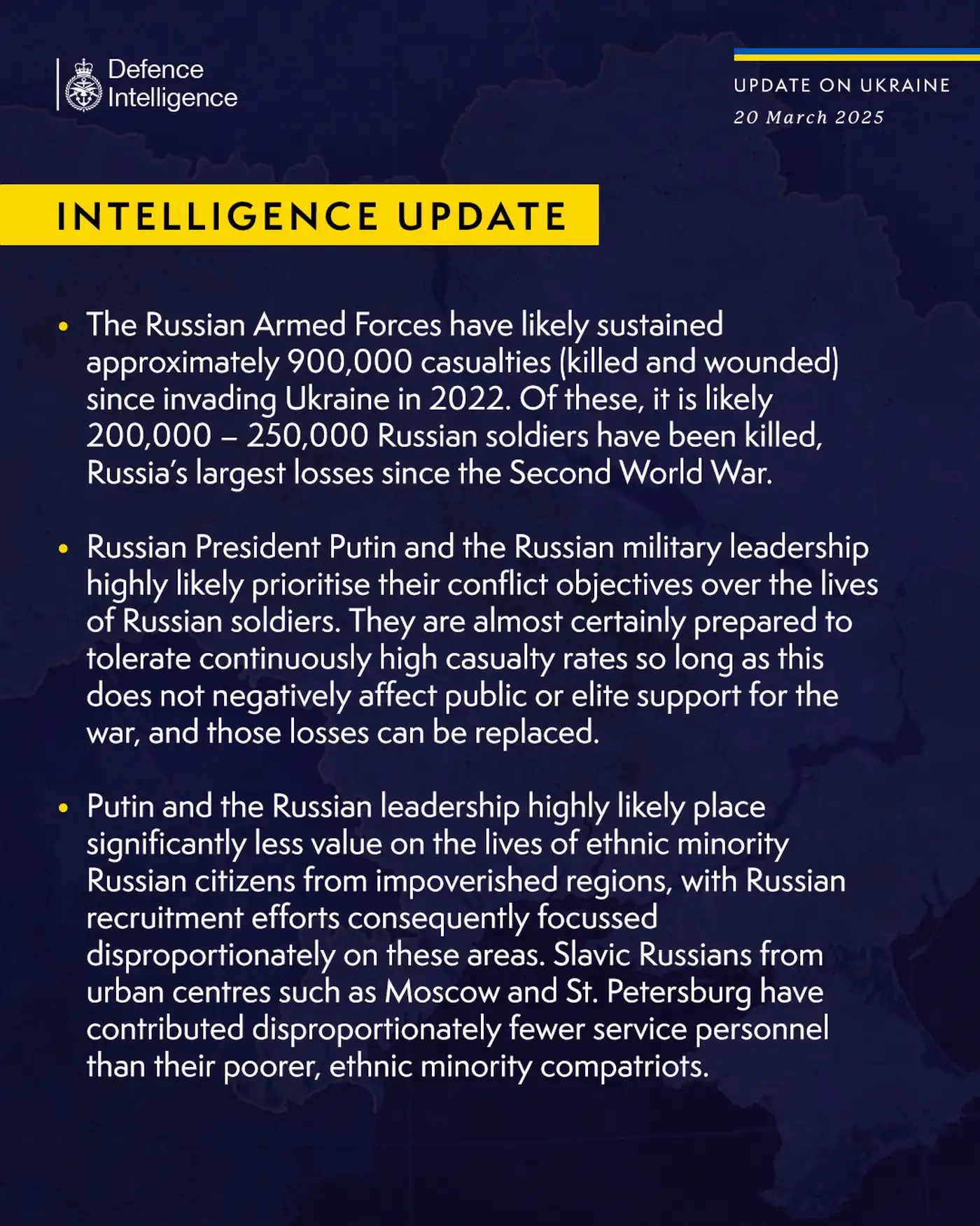 Россия теряет армию: почти 900 тысяч убитыми и ранеными с начала войны