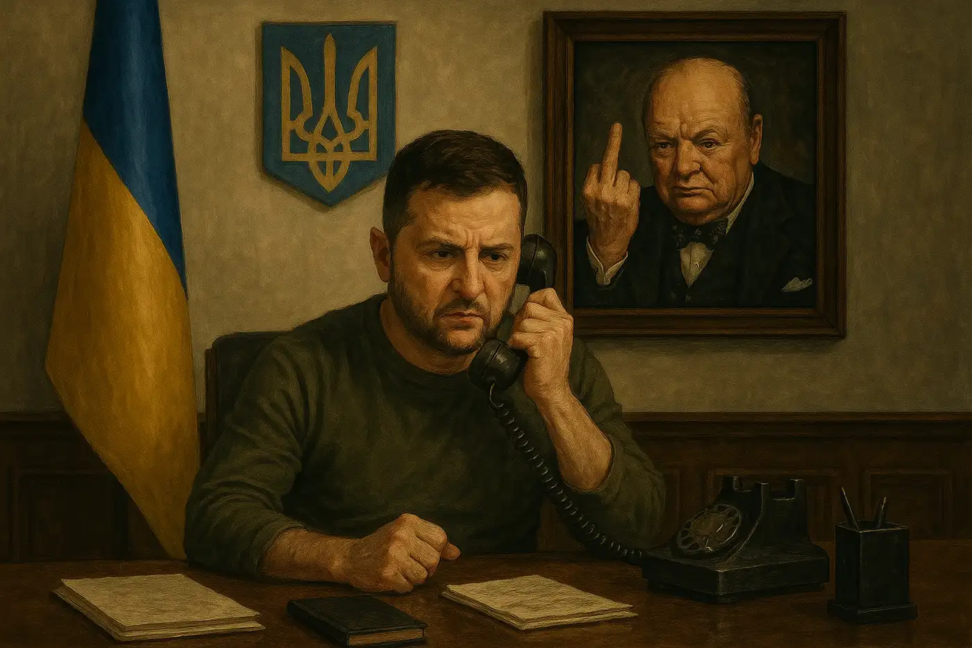 Офис Ермака и проклятие Черчилля