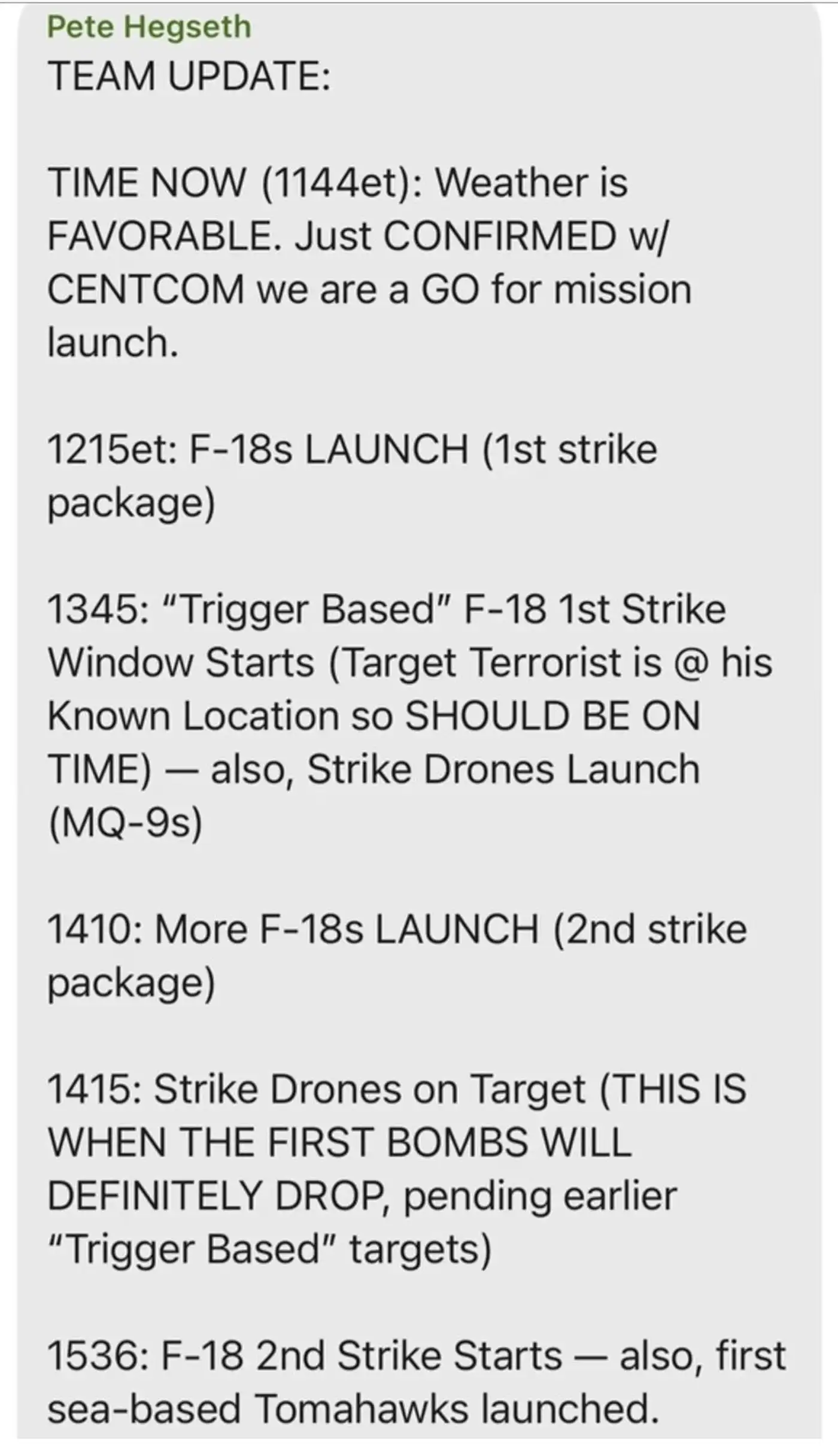 Трамп, Хегсет и волшебный чат