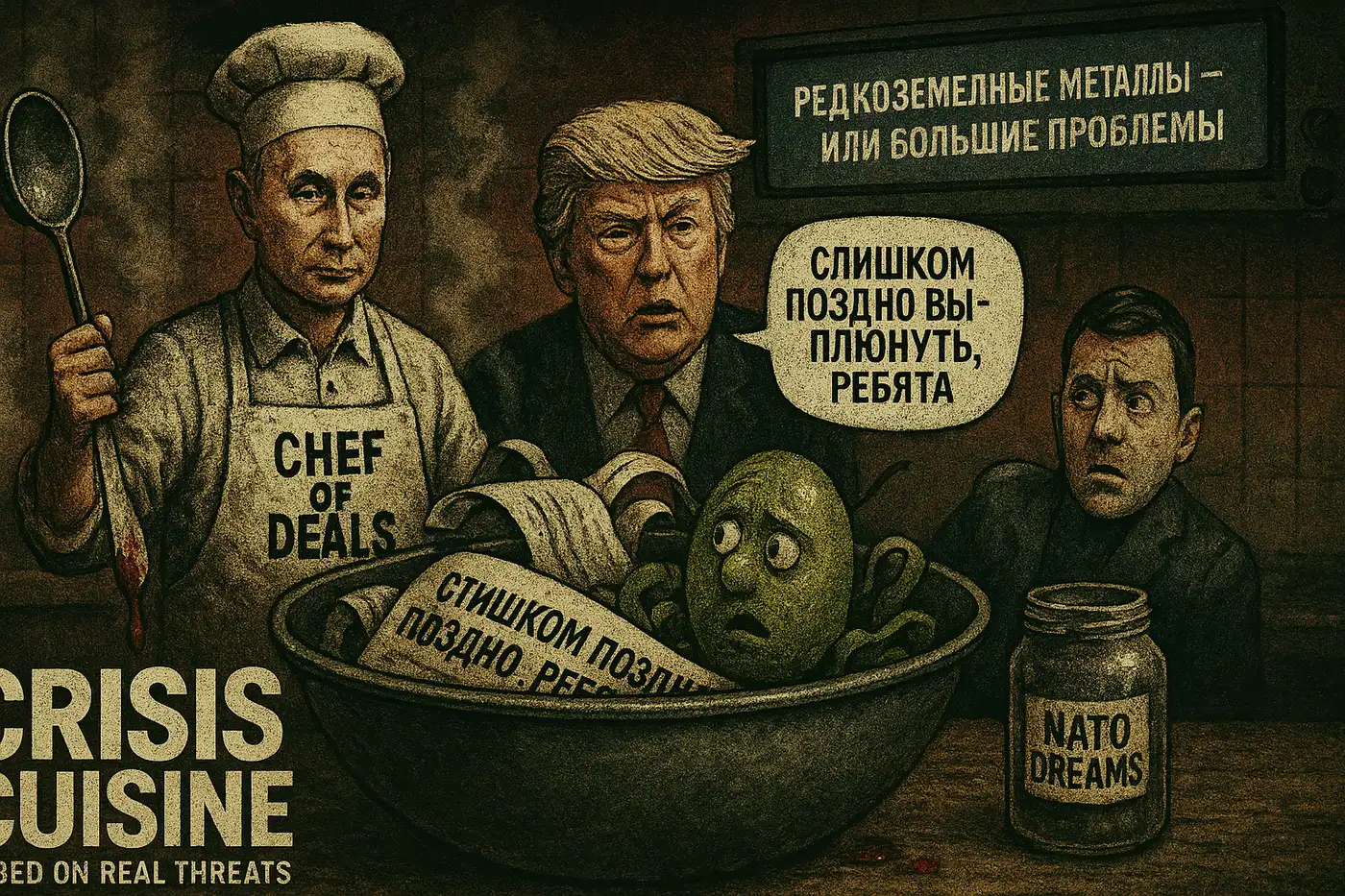 Путин - хороший. Зеленский - плохой. Свежий словесный салат