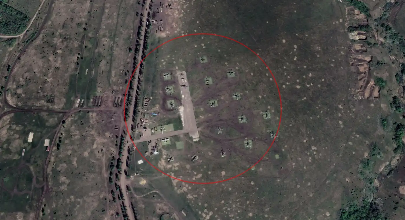 Удар по базе вертолётов в Белгороде 1 3 26