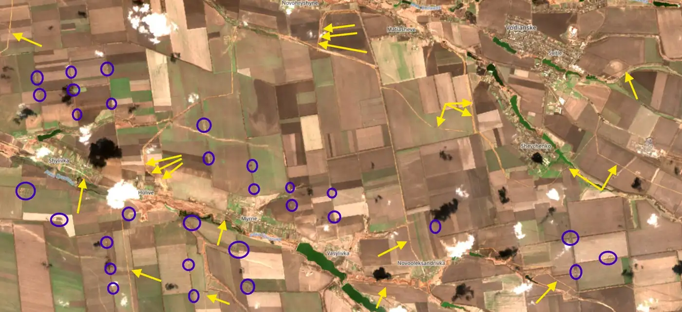 Украинская армия значительно укрепила свои оборонительные рубежи, сообщает французский аналитик Clément Molin 3 4 26