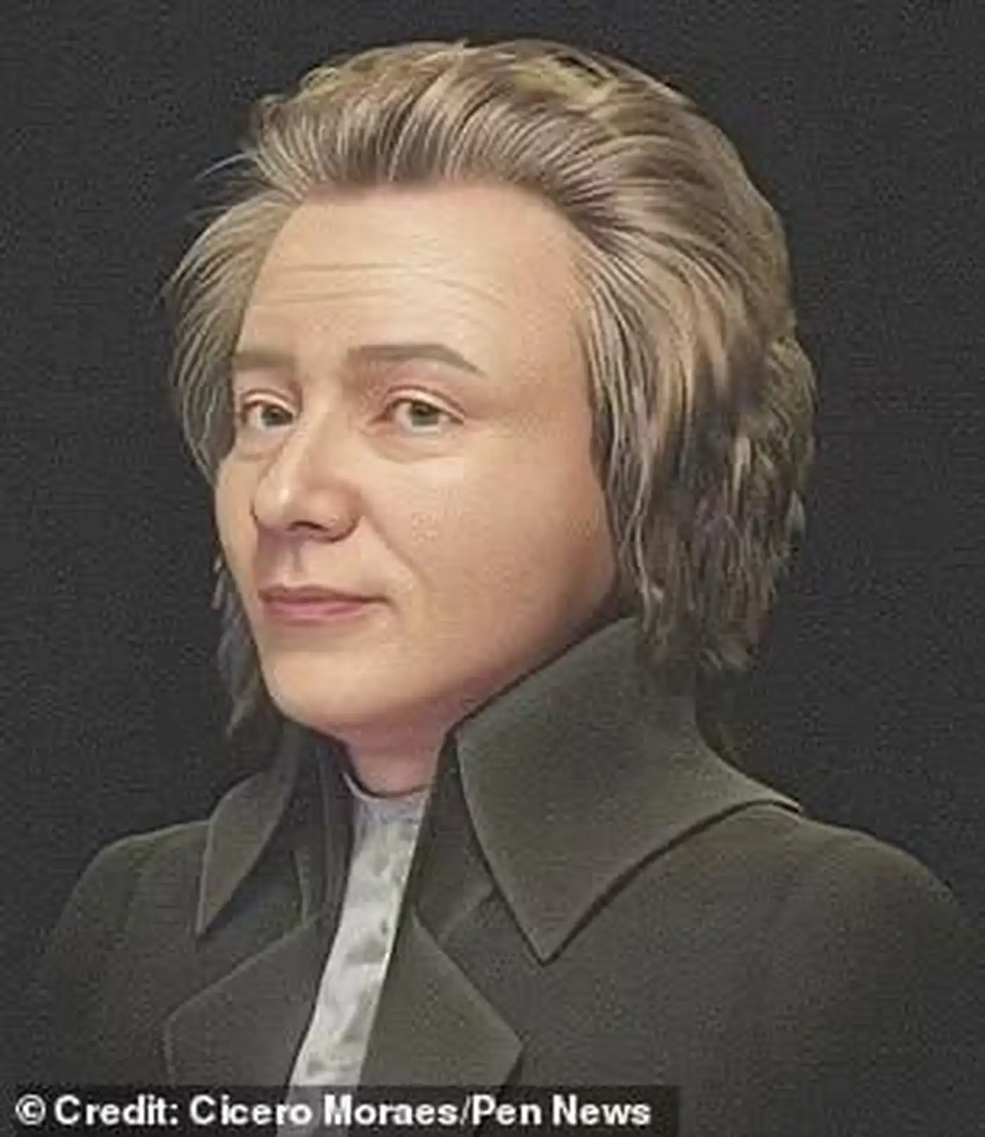 Сенсация: учёные воссоздали лицо Моцарта по черепу 1 4 4