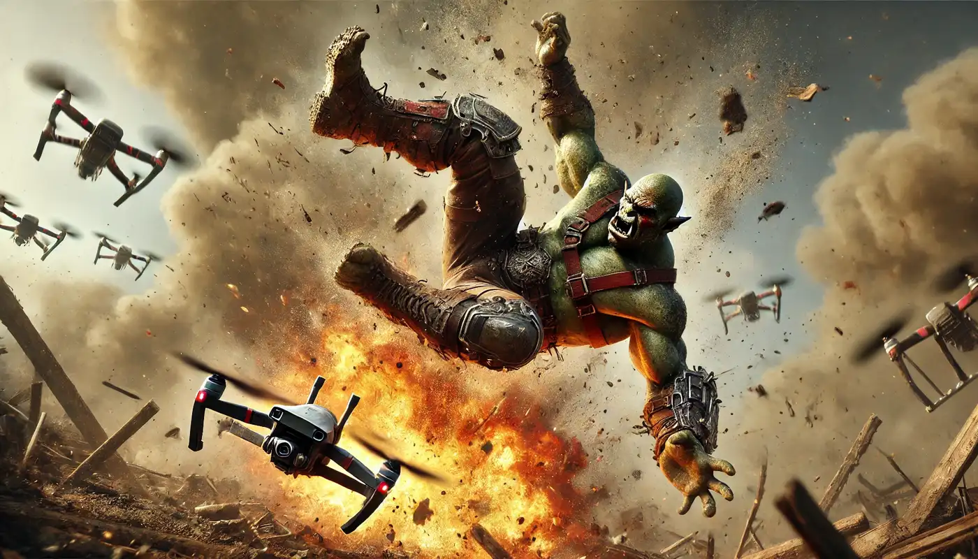 «Дякую аж підскакую!»: эффектный прыжок российского оккупанта под Донецком