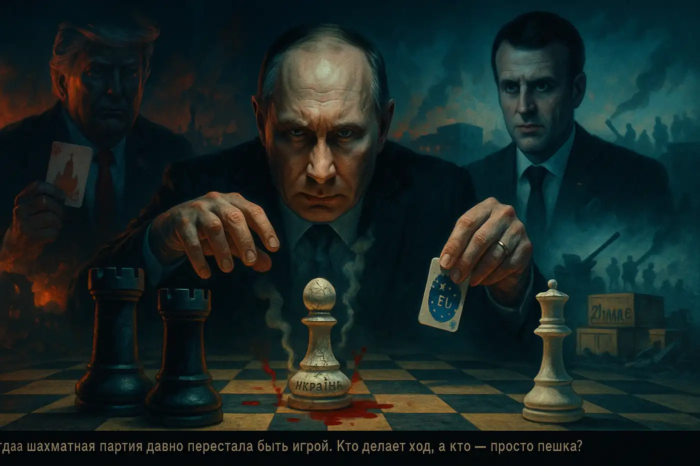 Кто кого дожмёт – Путин Украину или Европа Трампа?