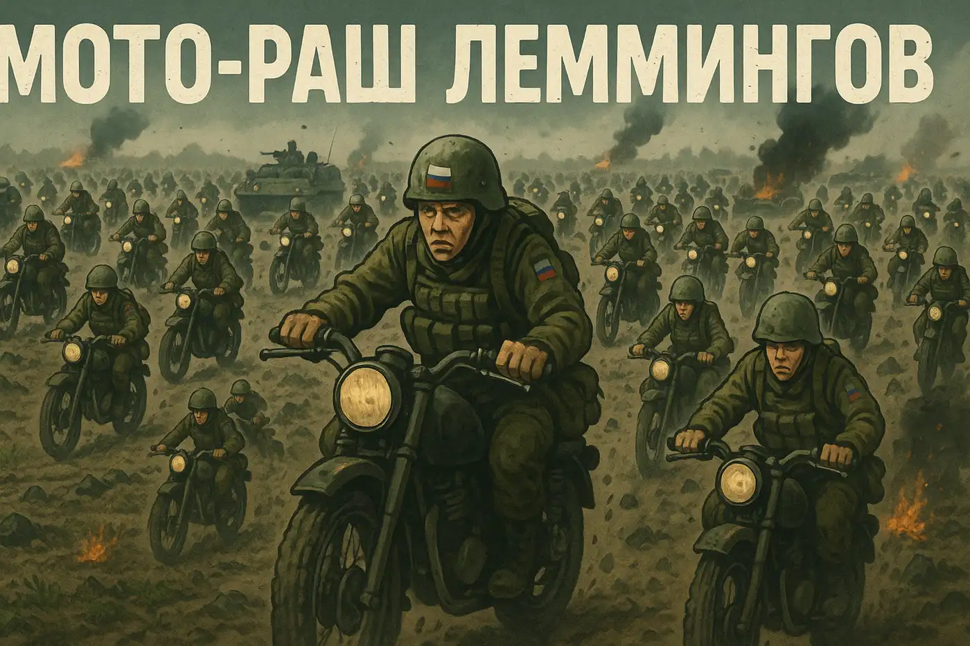 Мото-раш леммингов