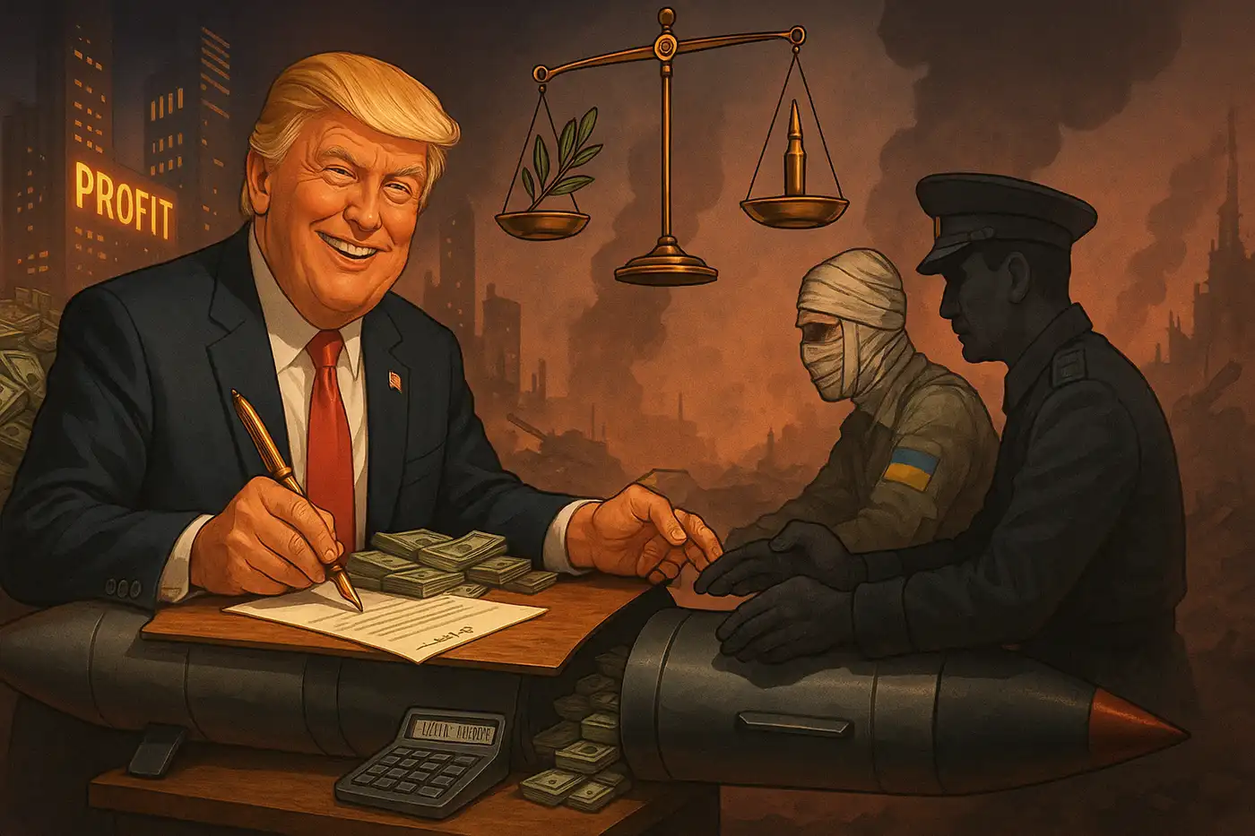 Мир по-Трамповски: торгуем войной, подписываем мир