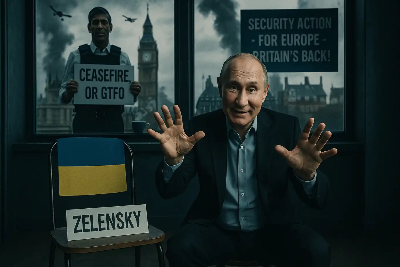 Накануне завтрашних переговоров в Лондоне