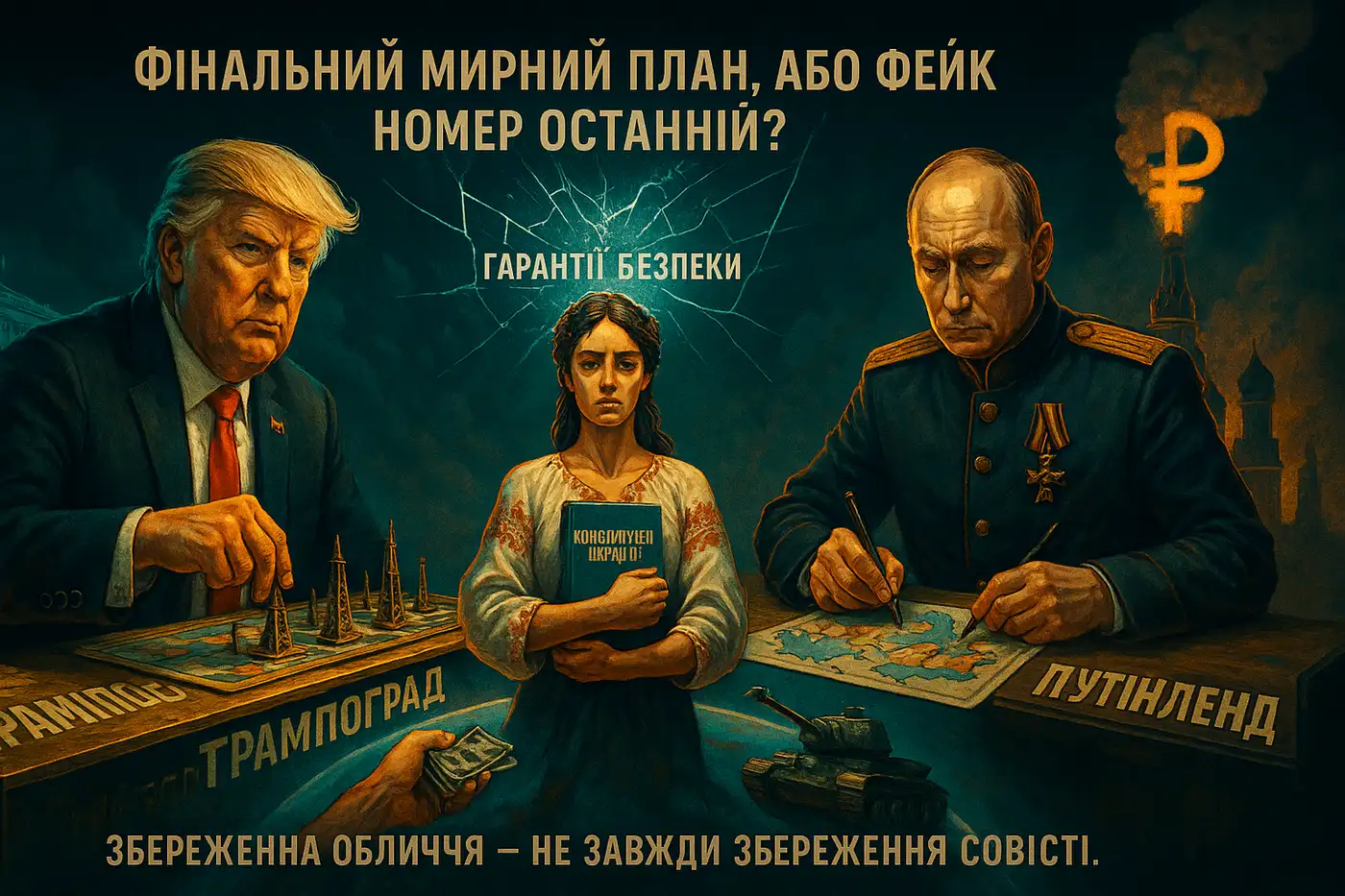 Мирный план Трампа-Путина