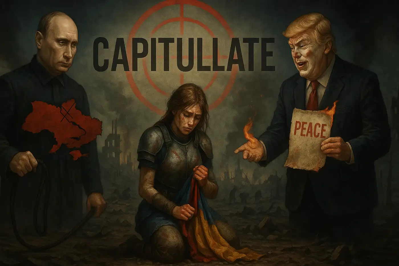 Капитуляция как цель: план Путина и Трампа