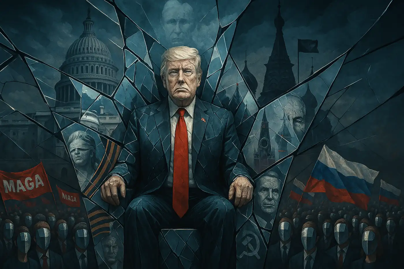 Империя зеркал: как Трамп делает Америку Россией