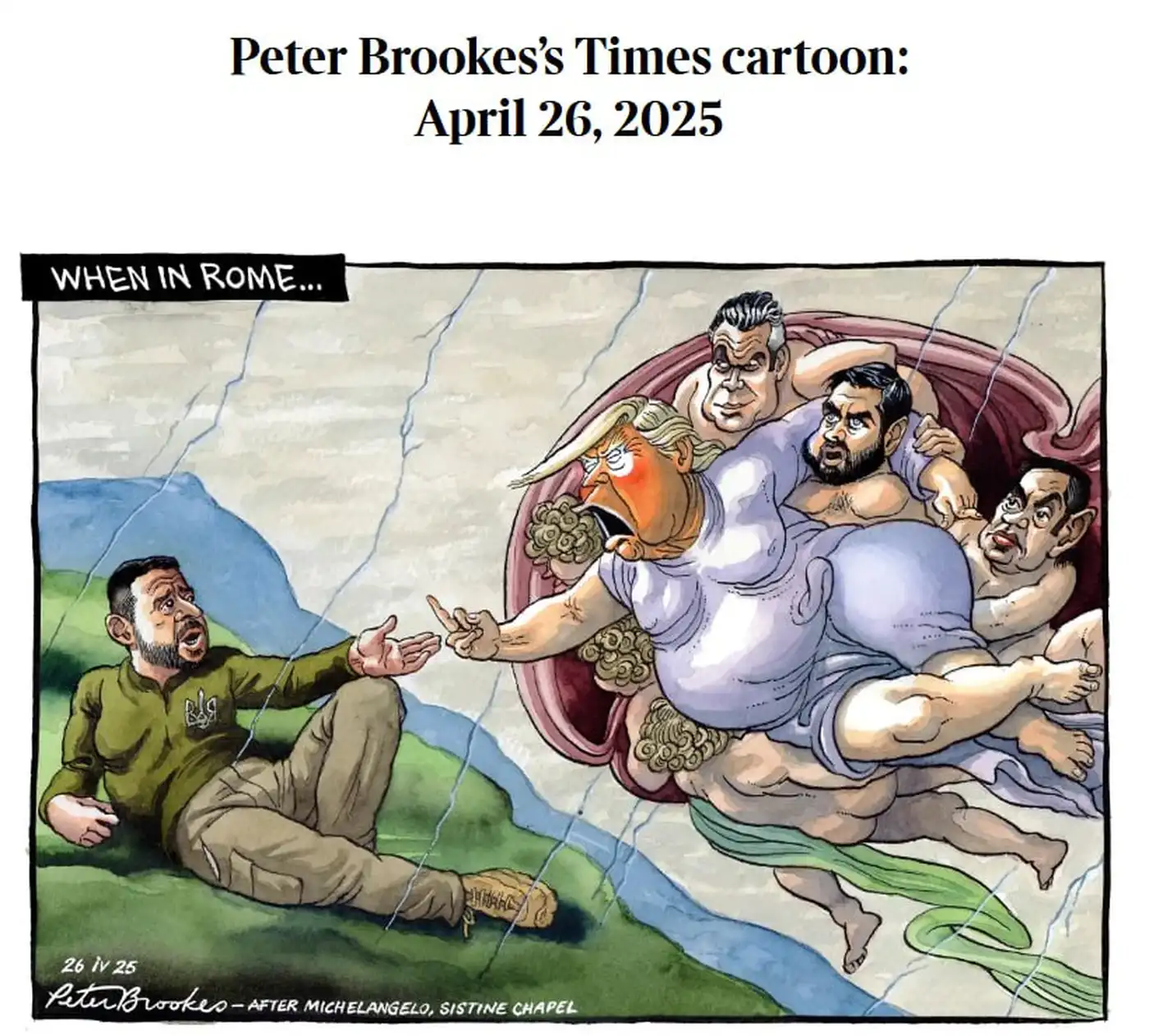 The Times высмеяла требования Владимира Зеленского о помощи