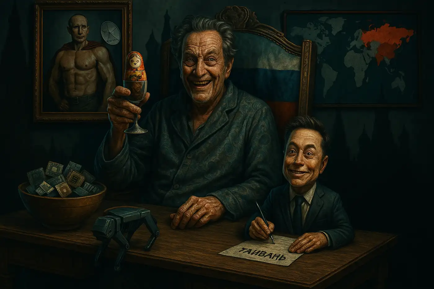 Маски шоу: Семейные связи Кремля