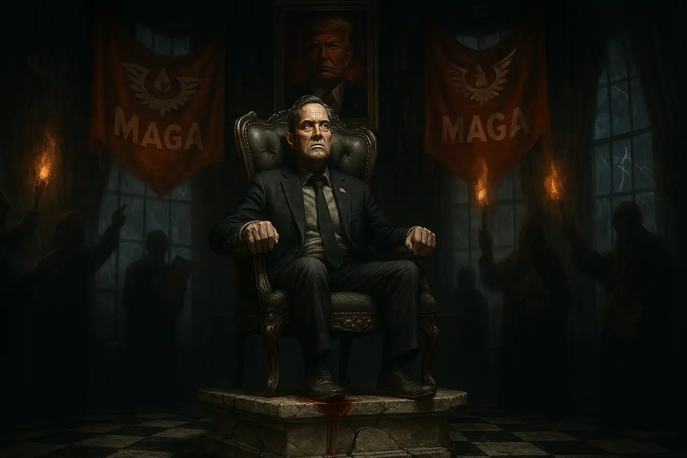 Шаткое кресло Волтца: MAGA требует крови