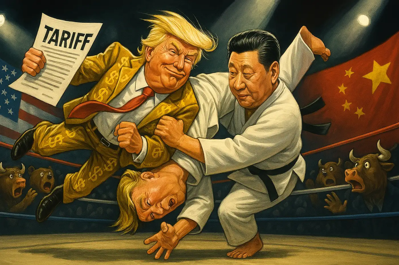 Трамп – шантажист, Си – дзюдоист