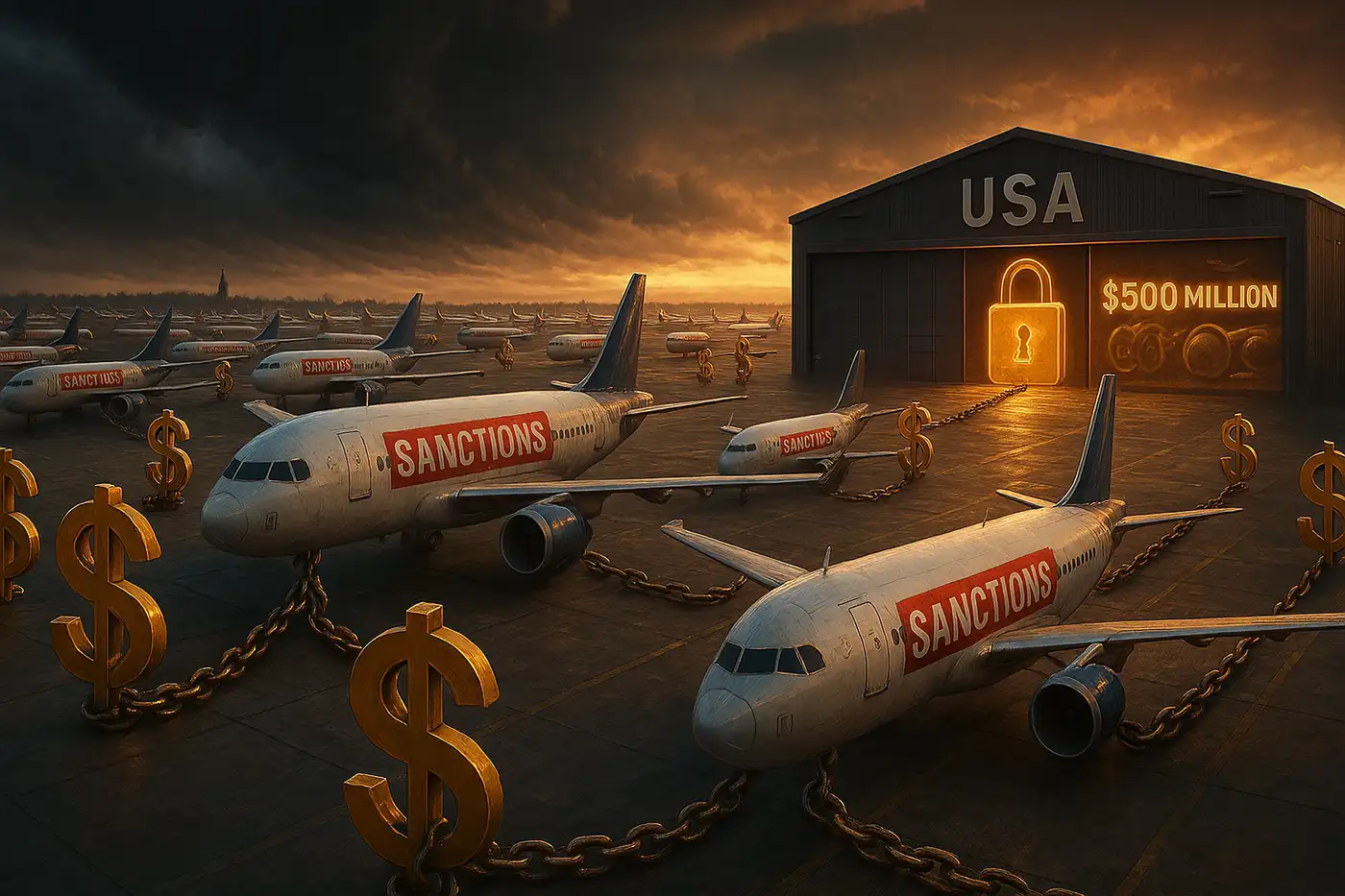 Спасите наши самолёты: $500 млн застряли на взлётке