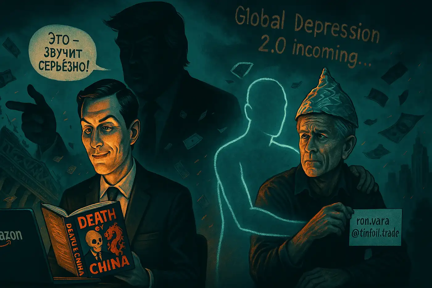 Зять, Амазон и шизофреник: Глобальная депрессия имени Рона Вары