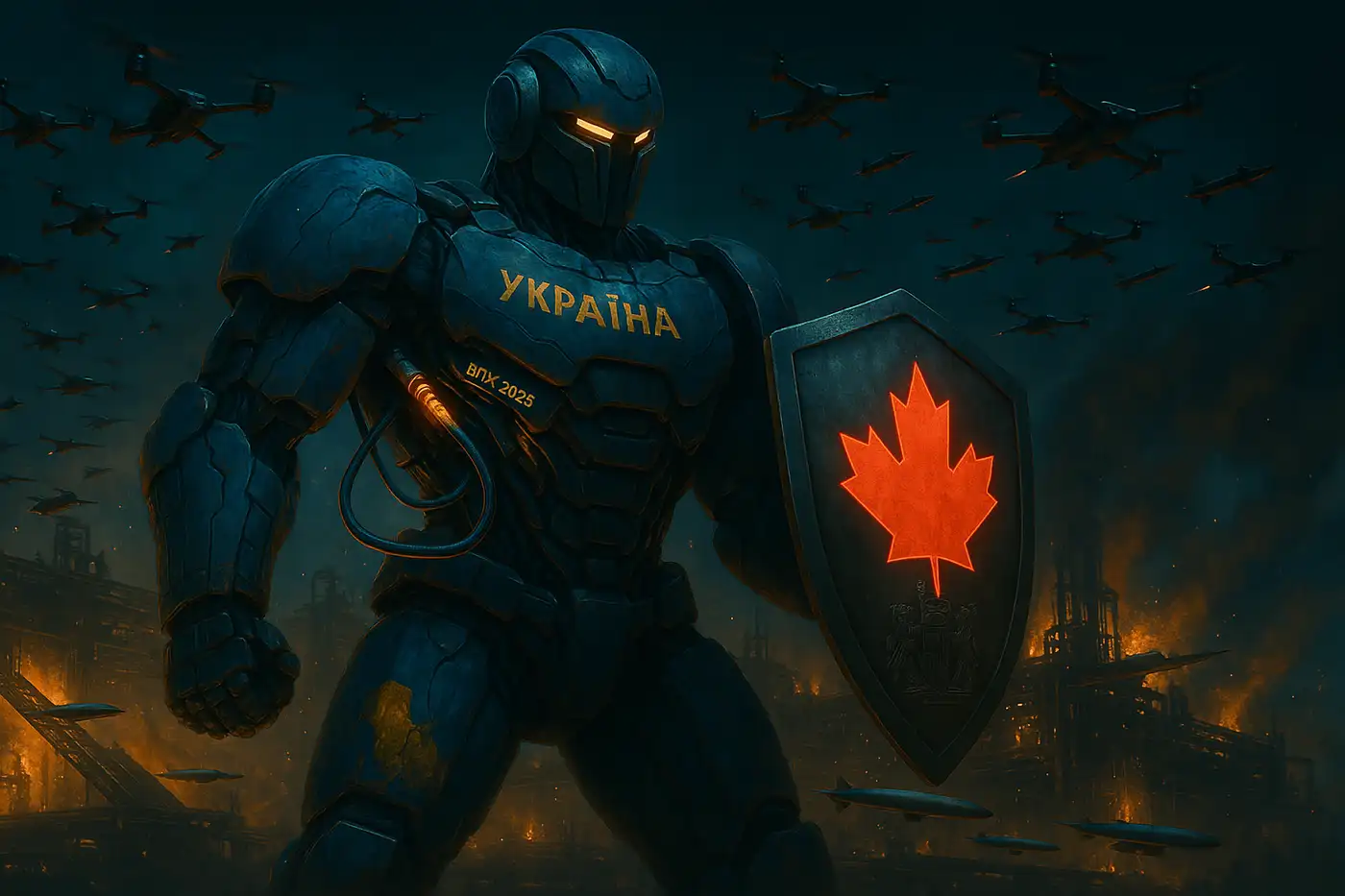 Украина на стероидах: ВПК, дроны и канадская поддержка Коалиции Желания