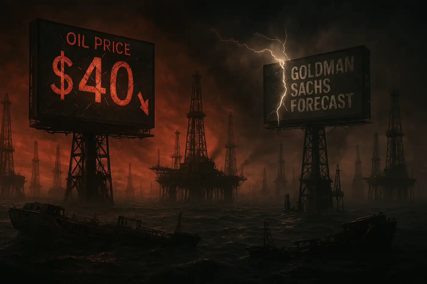 Нефтяной апокалипсис: Goldman Sachs рисует Brent по $40
