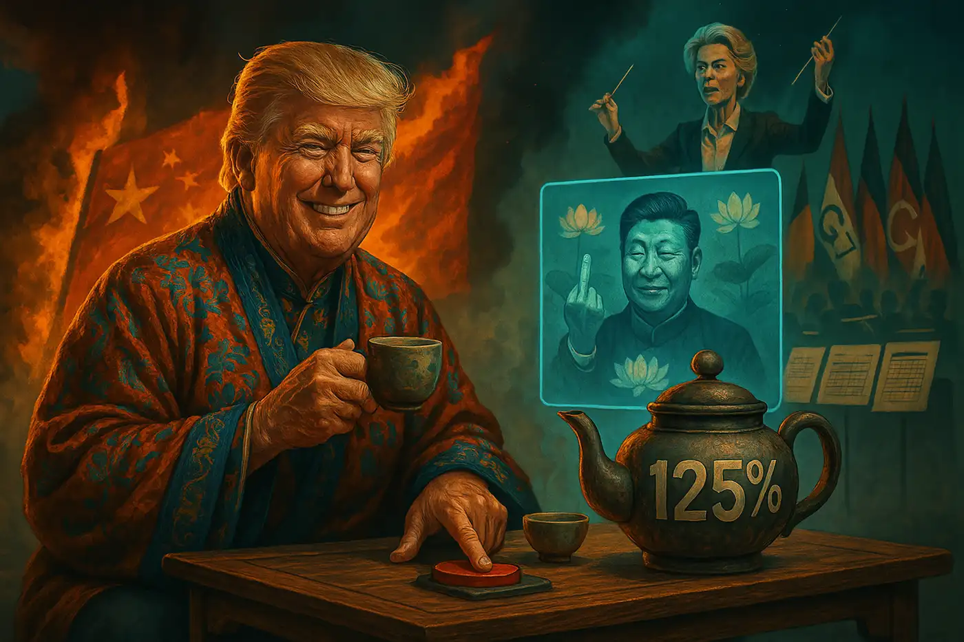 Дружба под 125%: как Трамп мстит и при этом зовёт на чай