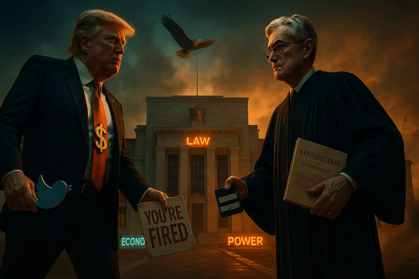 Трамп vs ФРС: Кто кого уволит?