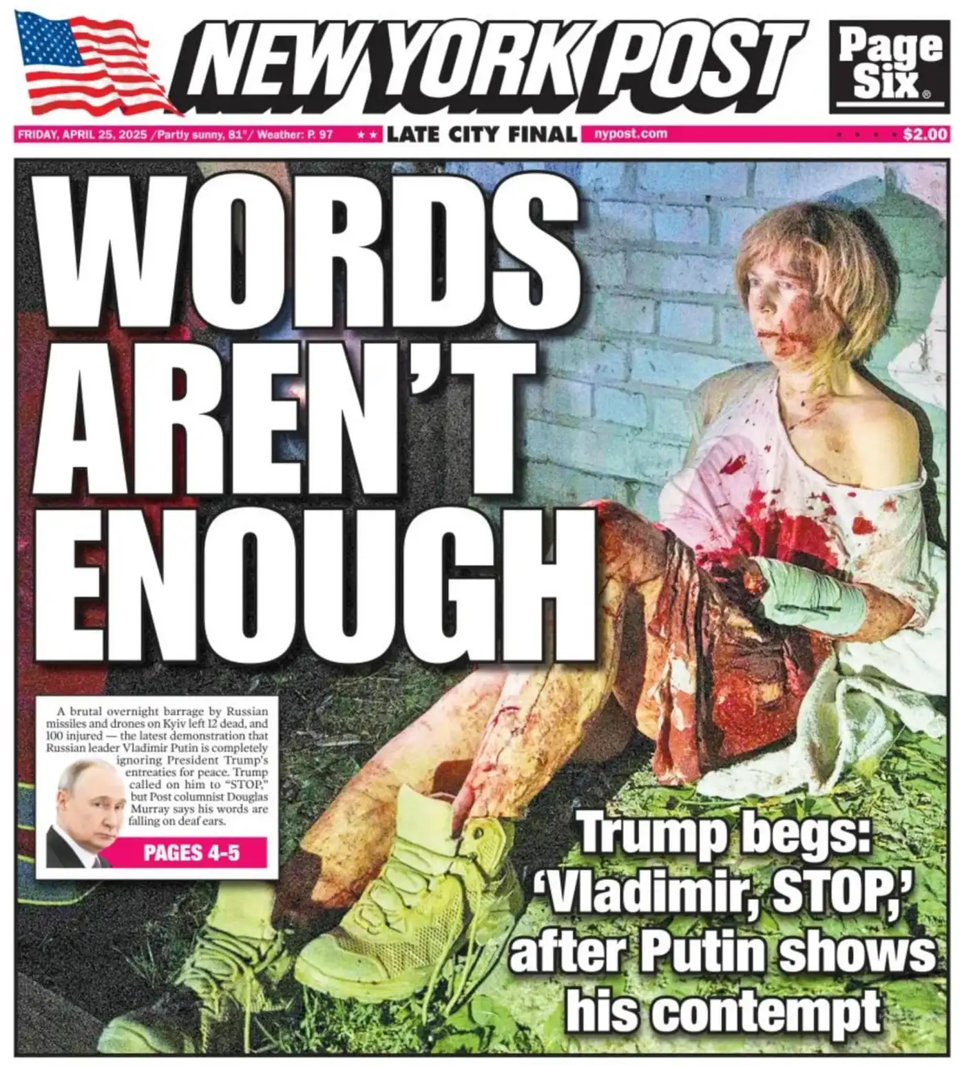 New York Post рискует, бросая вызов Трампу