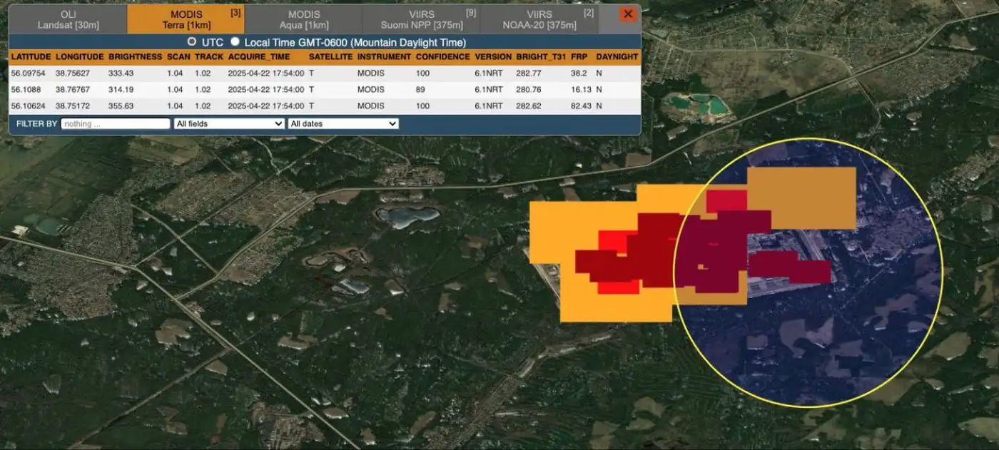 Продолжается вторичная детонация боеприпасов на 51-м арсенале ГРАУ