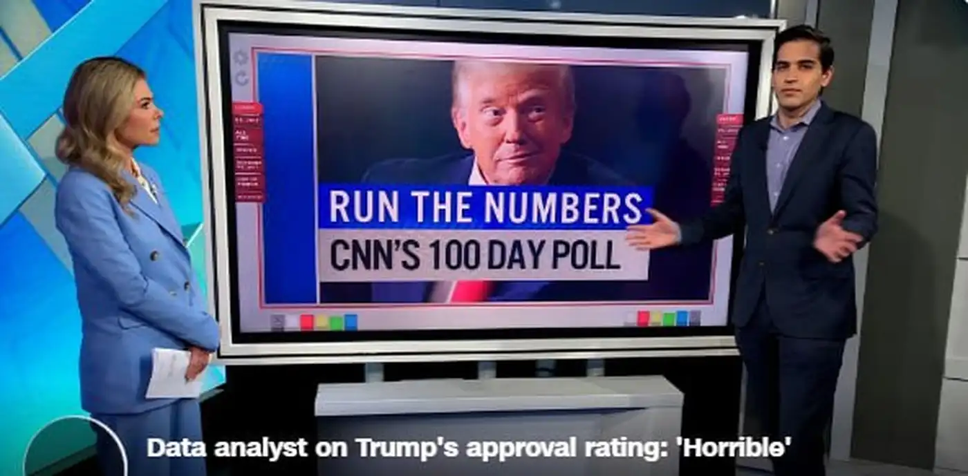 Трамп-антирекорд: худший старт за 70 лет