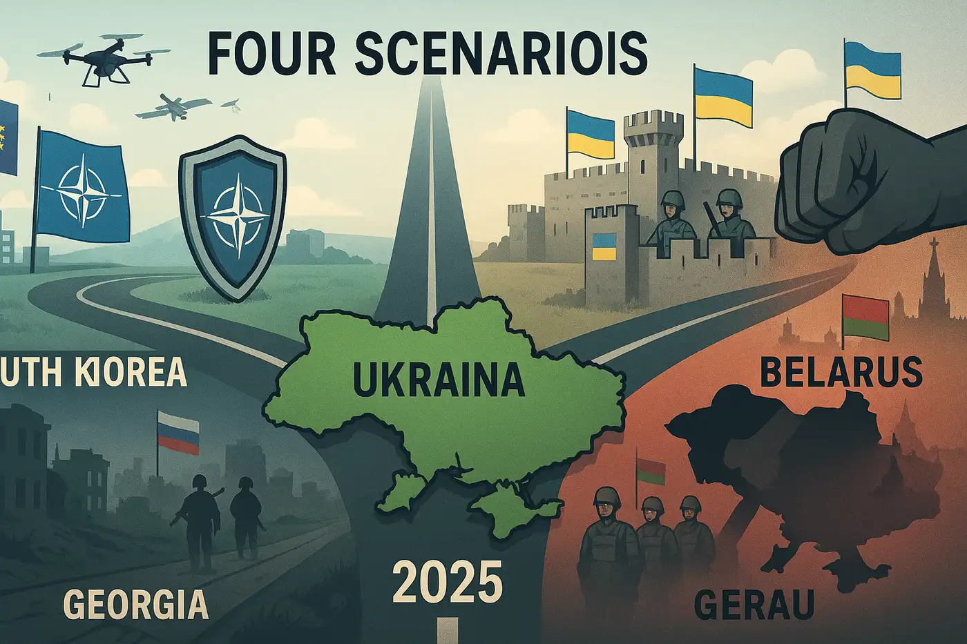 Четыре сценария JPMorgan