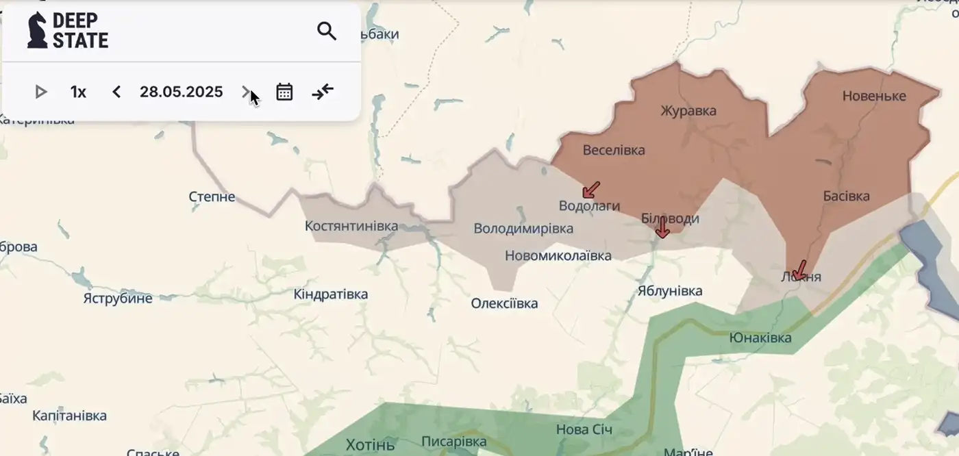 Россияне всего в 27 километрах от Сум
