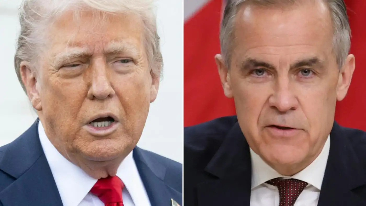 Премьер Канады Карни находится в Белом Доме с визитом