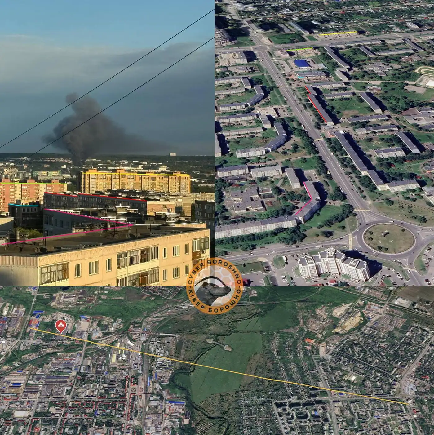 Повторный удар дронов по "Оптиковолоконным системам" и пожар на "Сарансккабеле"