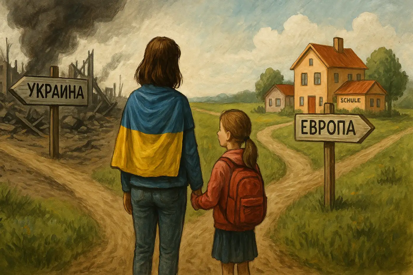 Украинцы в Европе: не план, а следствие