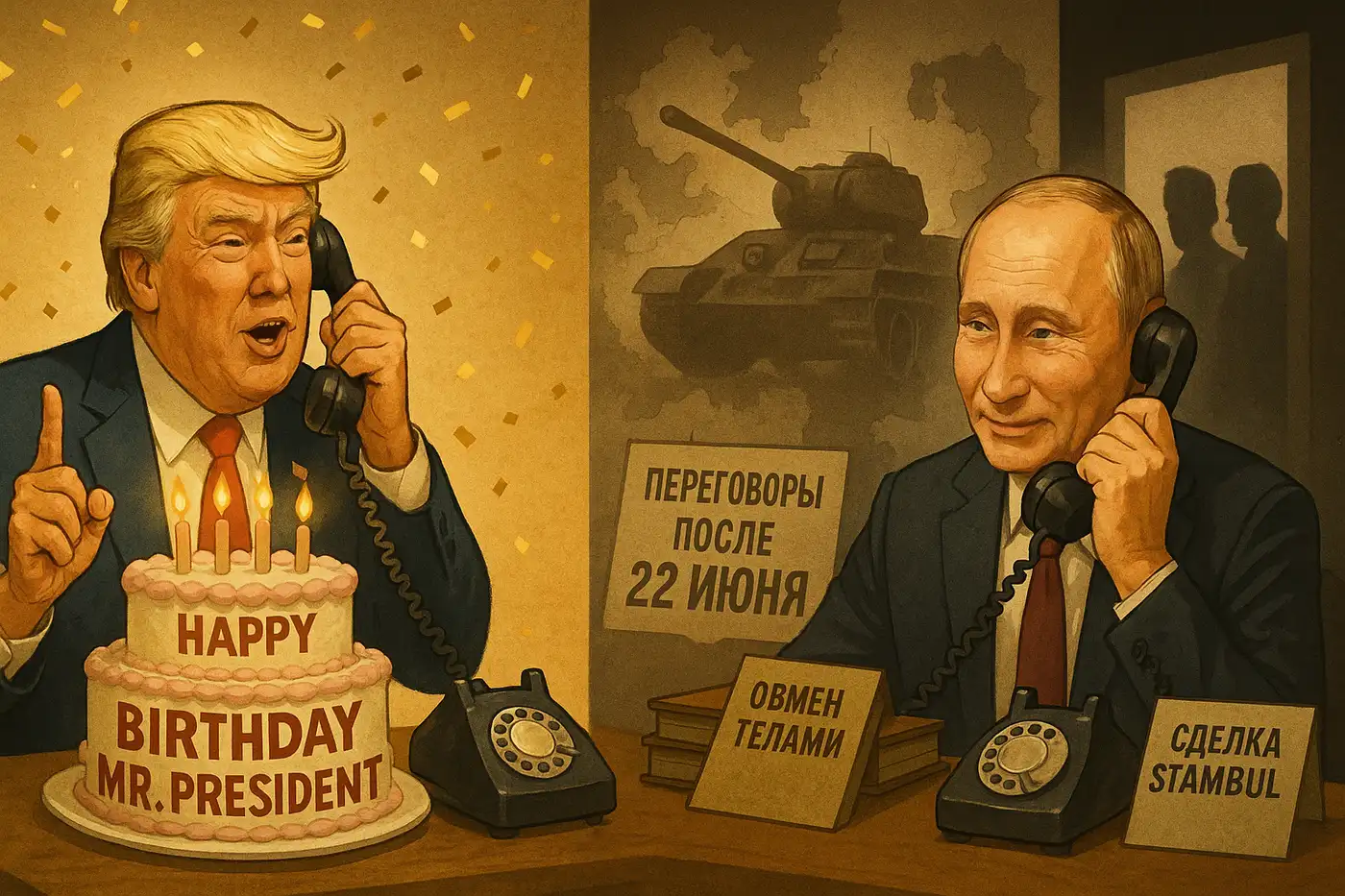 Трамп снова позвонил Путину