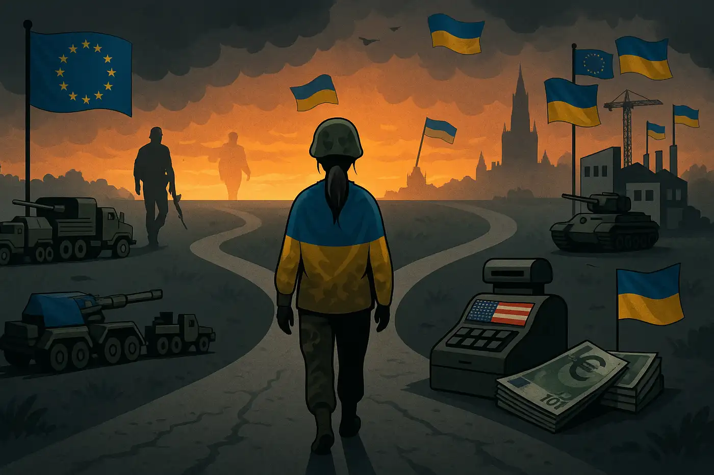 Европа против России: три пути для Украины после ухода США