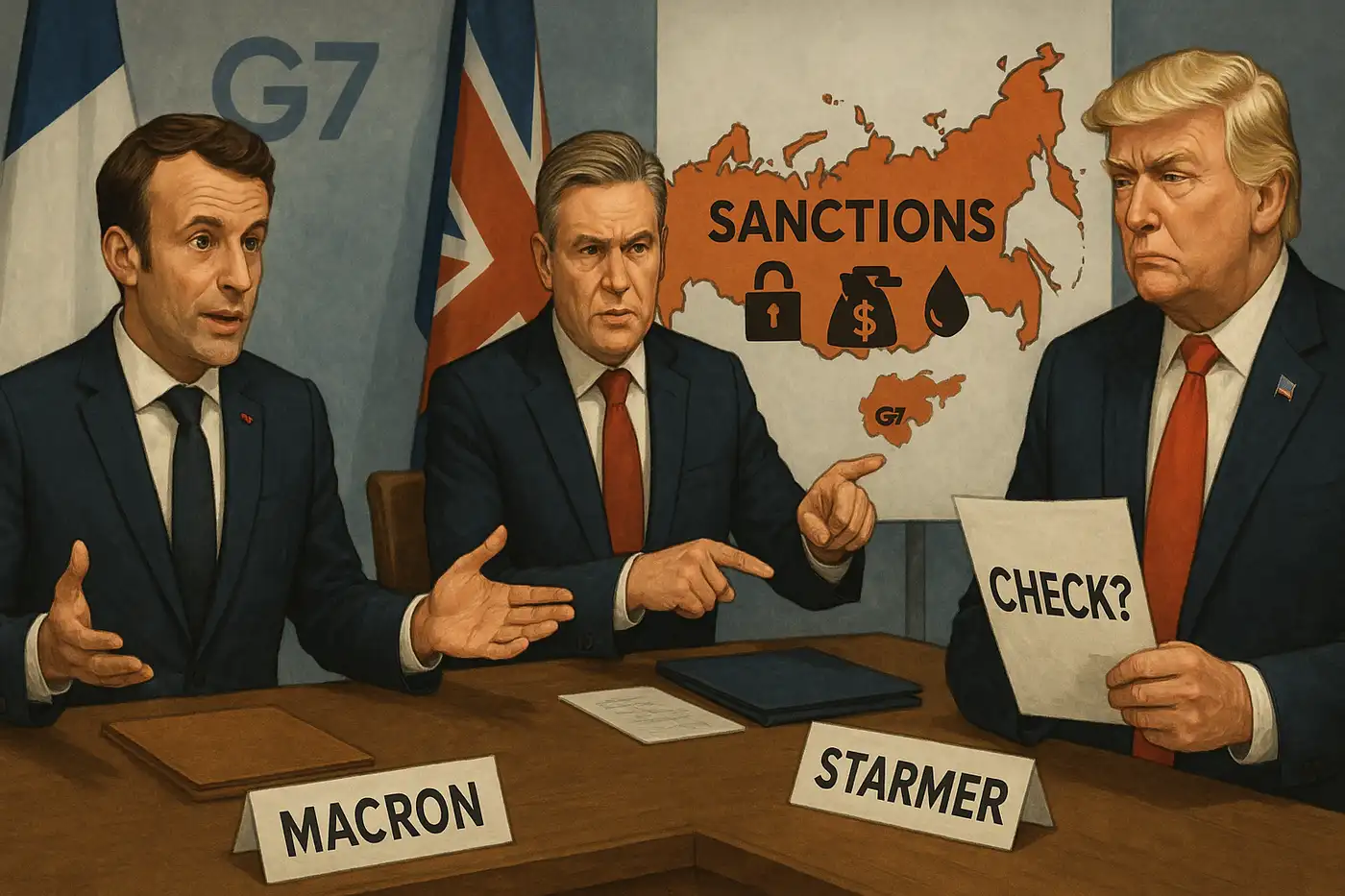 Макрон верит, Стармер давит