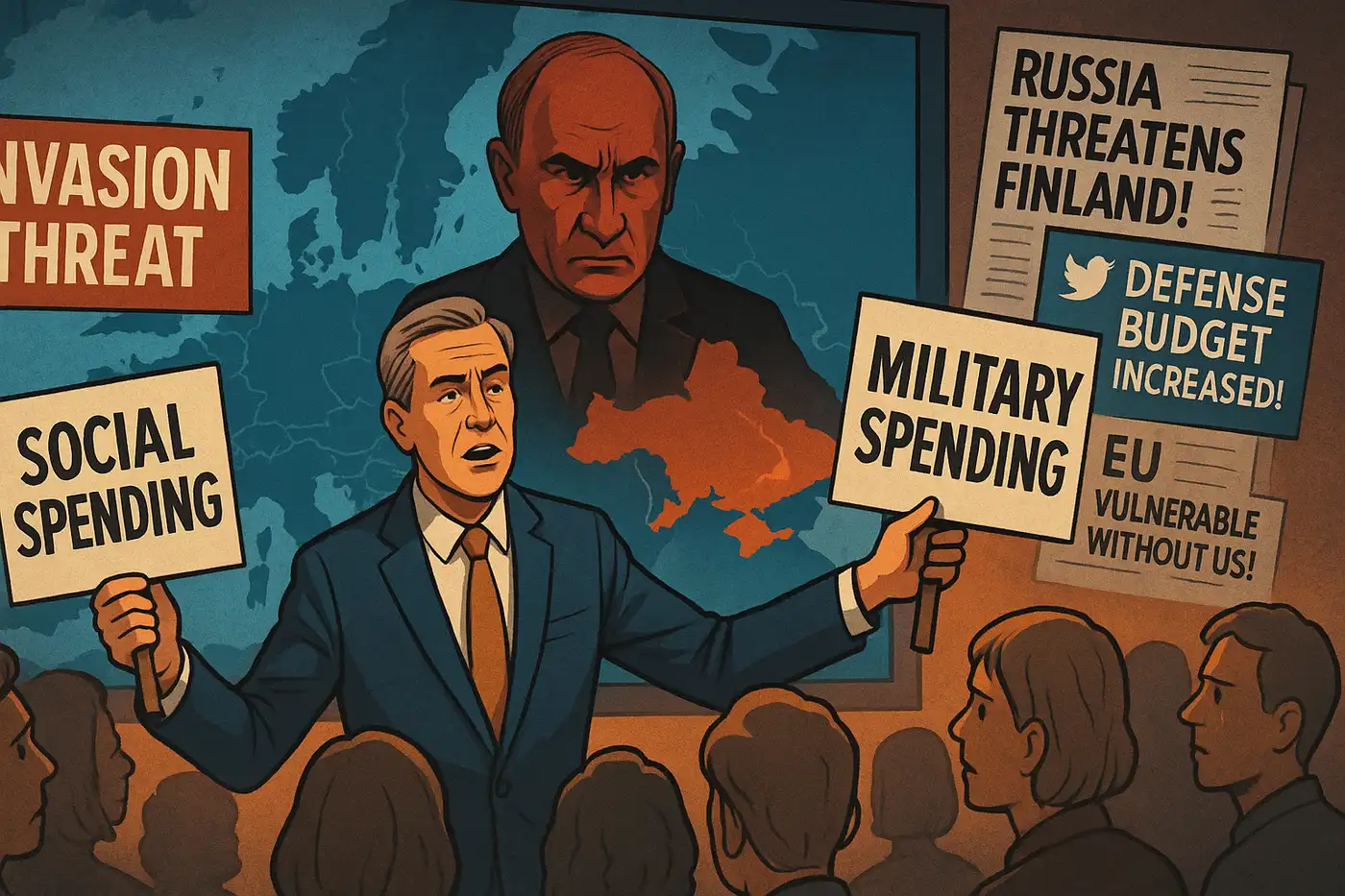 Напугать, чтобы усилиться