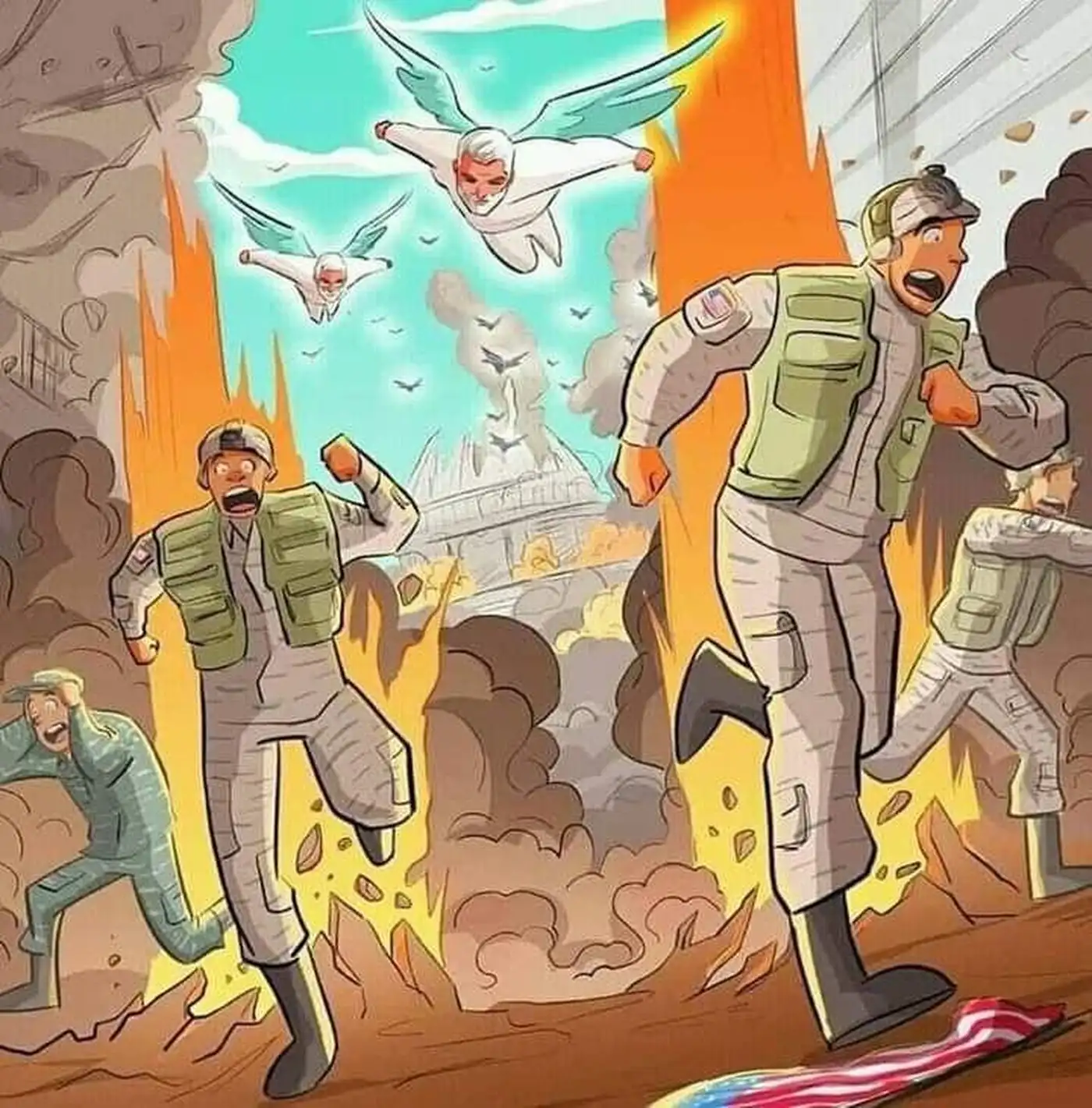 Иран чтит погибших воинов, а для России солдаты мусор