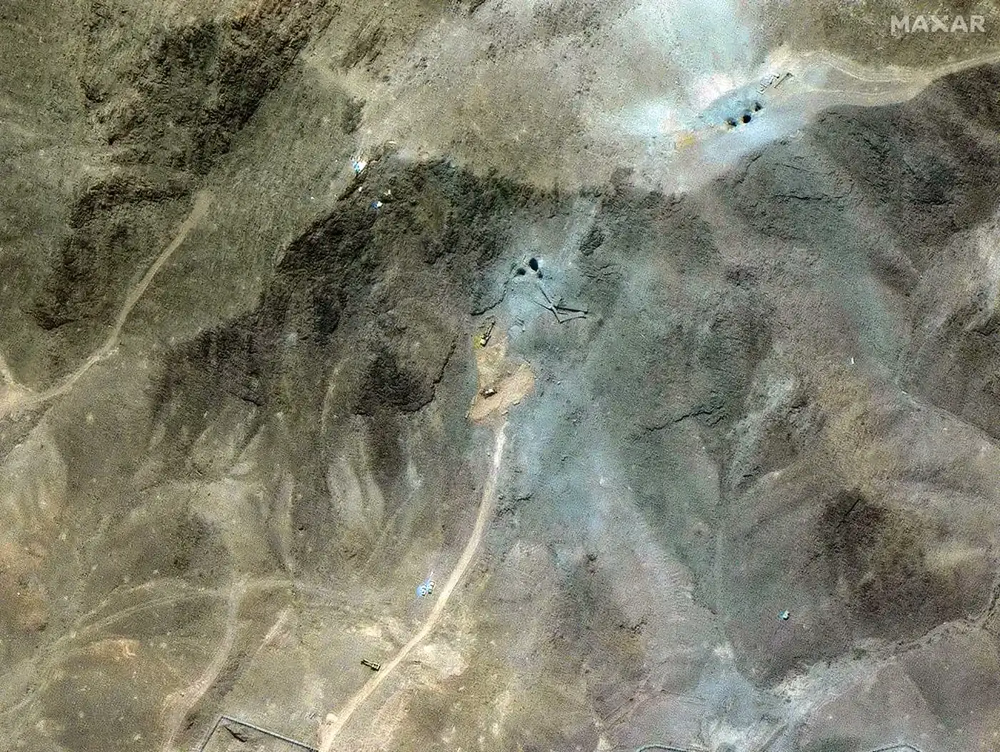Новый спутниковый снимок от MAXAR иранского ядерного объекта в Фордо