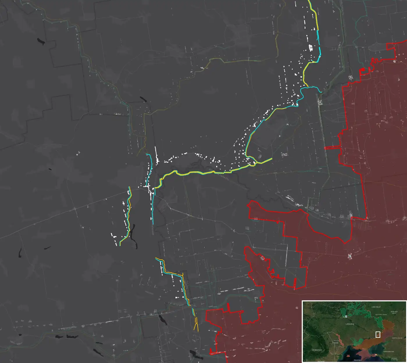 Тактико-оперативная обстановка и украинские укрепления на Новопавловском направлении