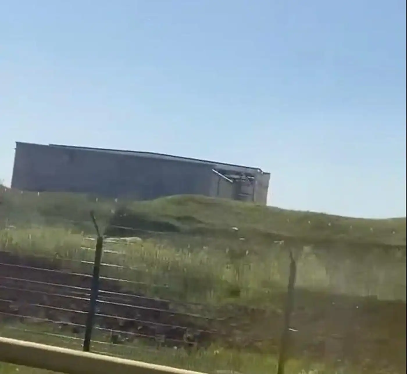 Бетонные укрытия на Саки: 9 месяцев строительства