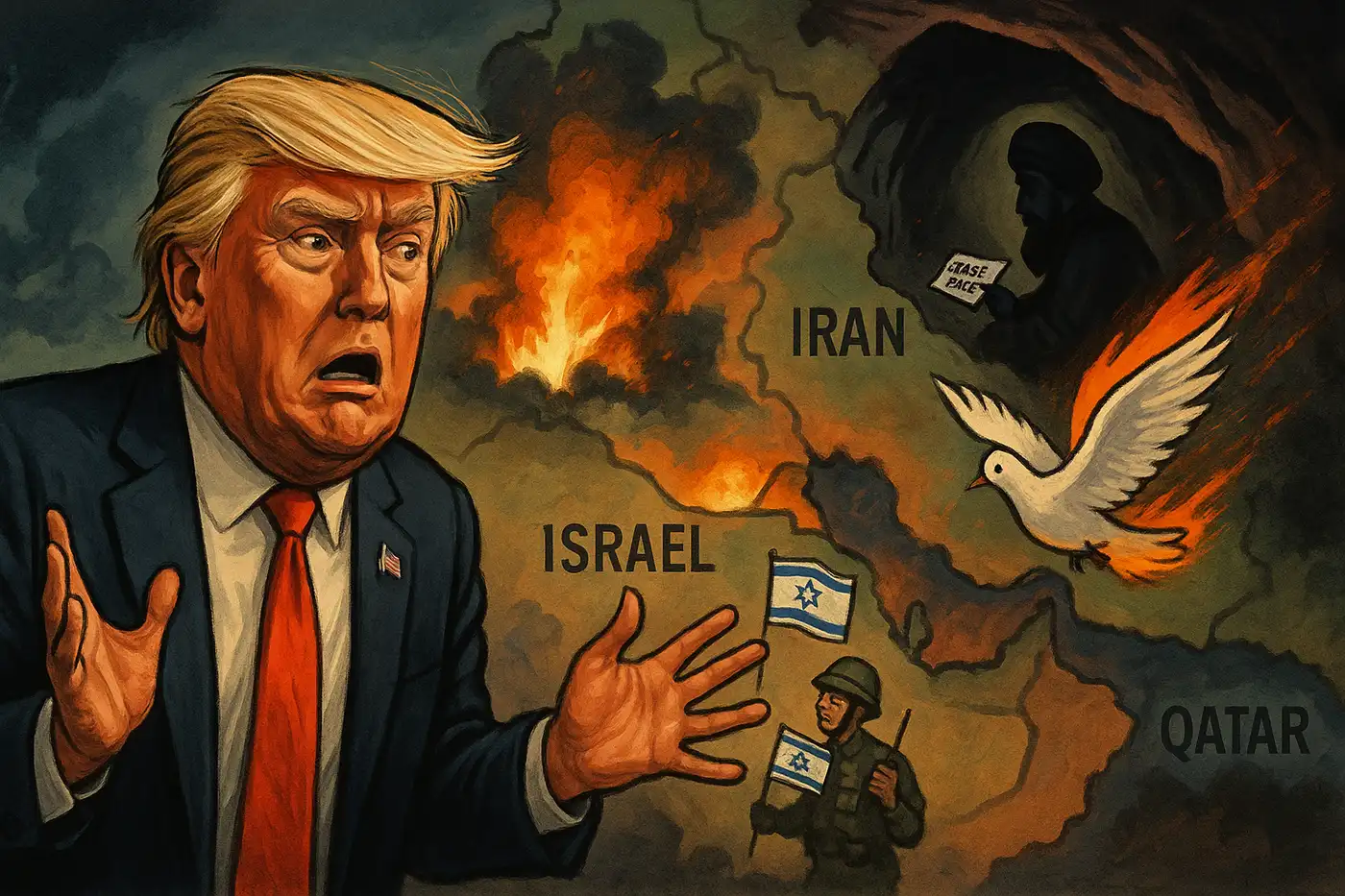 Иранский духовный лидер сидит в норе..