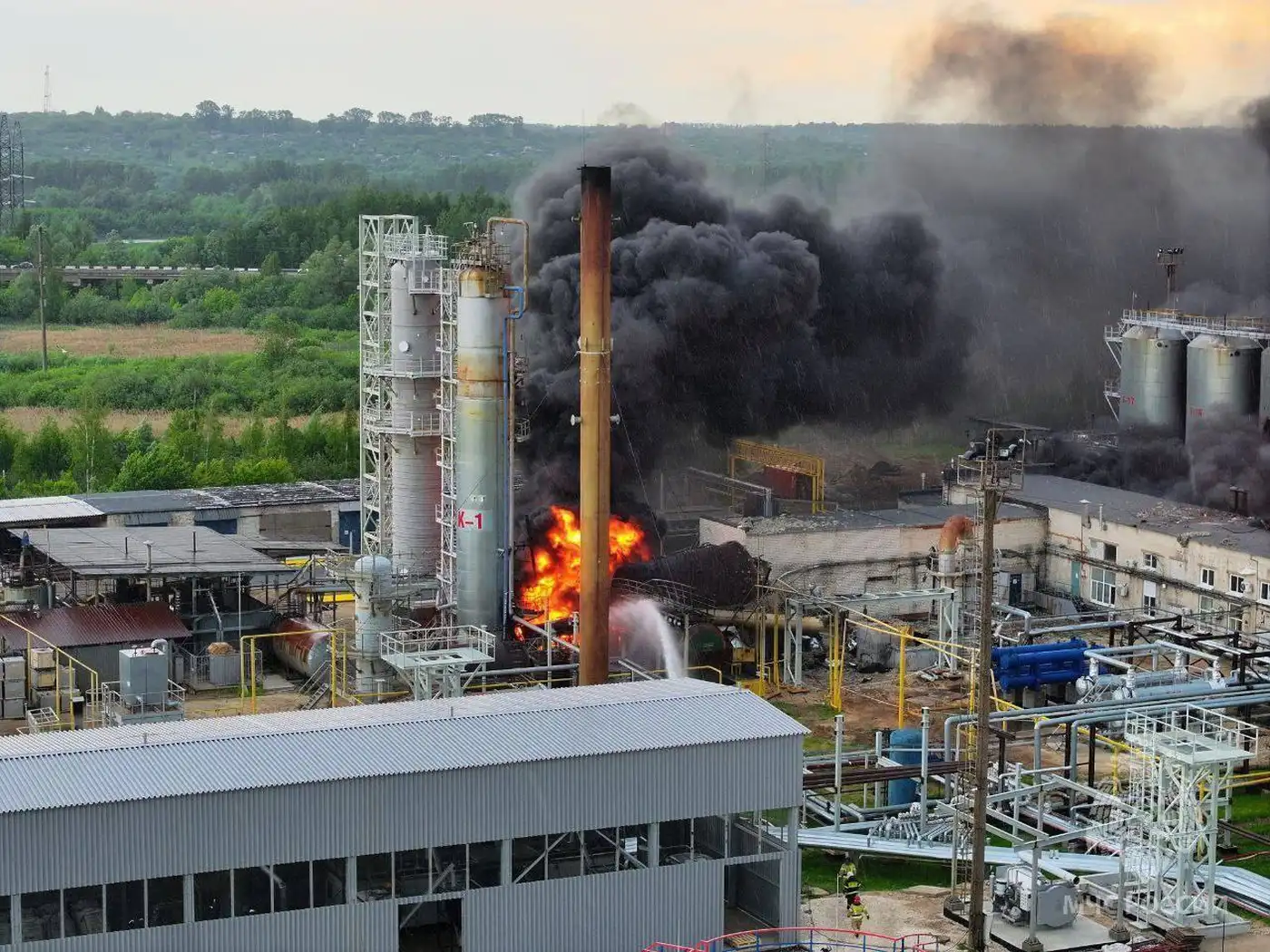 Кстово Нижегородской области - горит битумный завод 1 revista boticario 10 2025 s sp 2