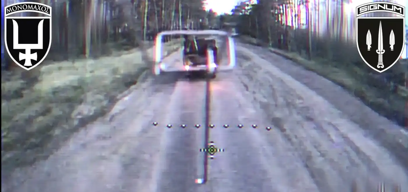 FPV-дрон ВСУ осуществляет пенетрацию в зад орка