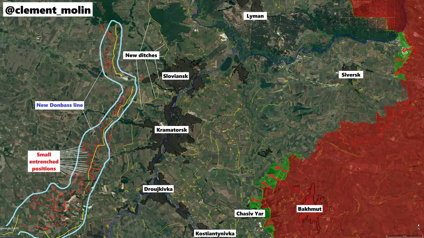 Новая линия Донбасса: Украина строит эшелонированную оборону 1 1 110