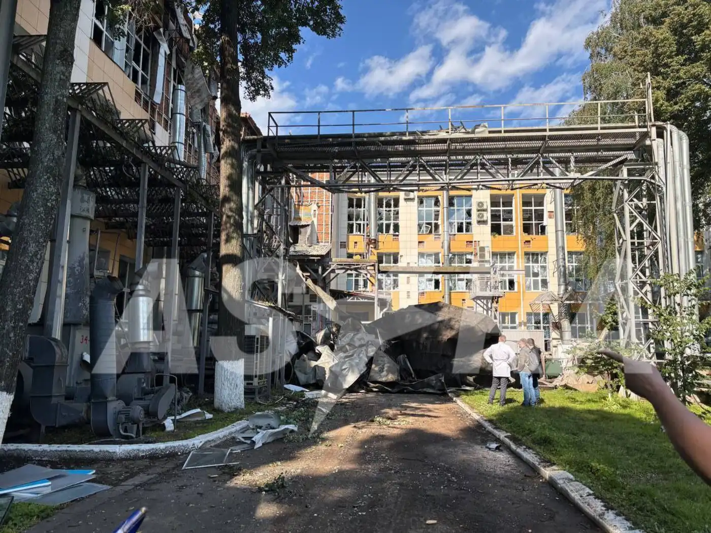 В Ижевске разрушены цеха завода 'Купол' в результате удара: три погибших