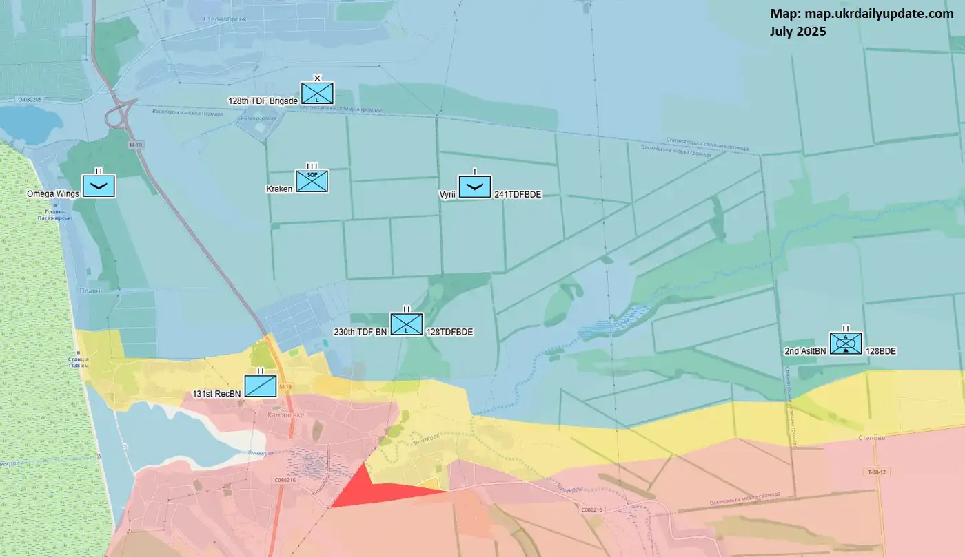 Кто держит линию на Запорожском направлении 1 1 284